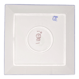 Plate, Square, Dinner, 11.25" Plate in "Winter Hibiscus" by Manufaktura | T145U-JZ42