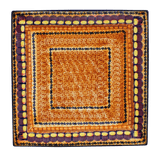 Plate, Square, Dinner, 11.25" Plate in "Desert Sunrise" by Manufaktura | T145U-KLJ