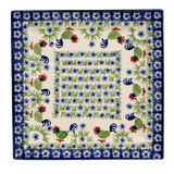 Plate, Square, Dinner, 11.25" Plate in "Rise & Shine" by Manufaktura | T145U-P319