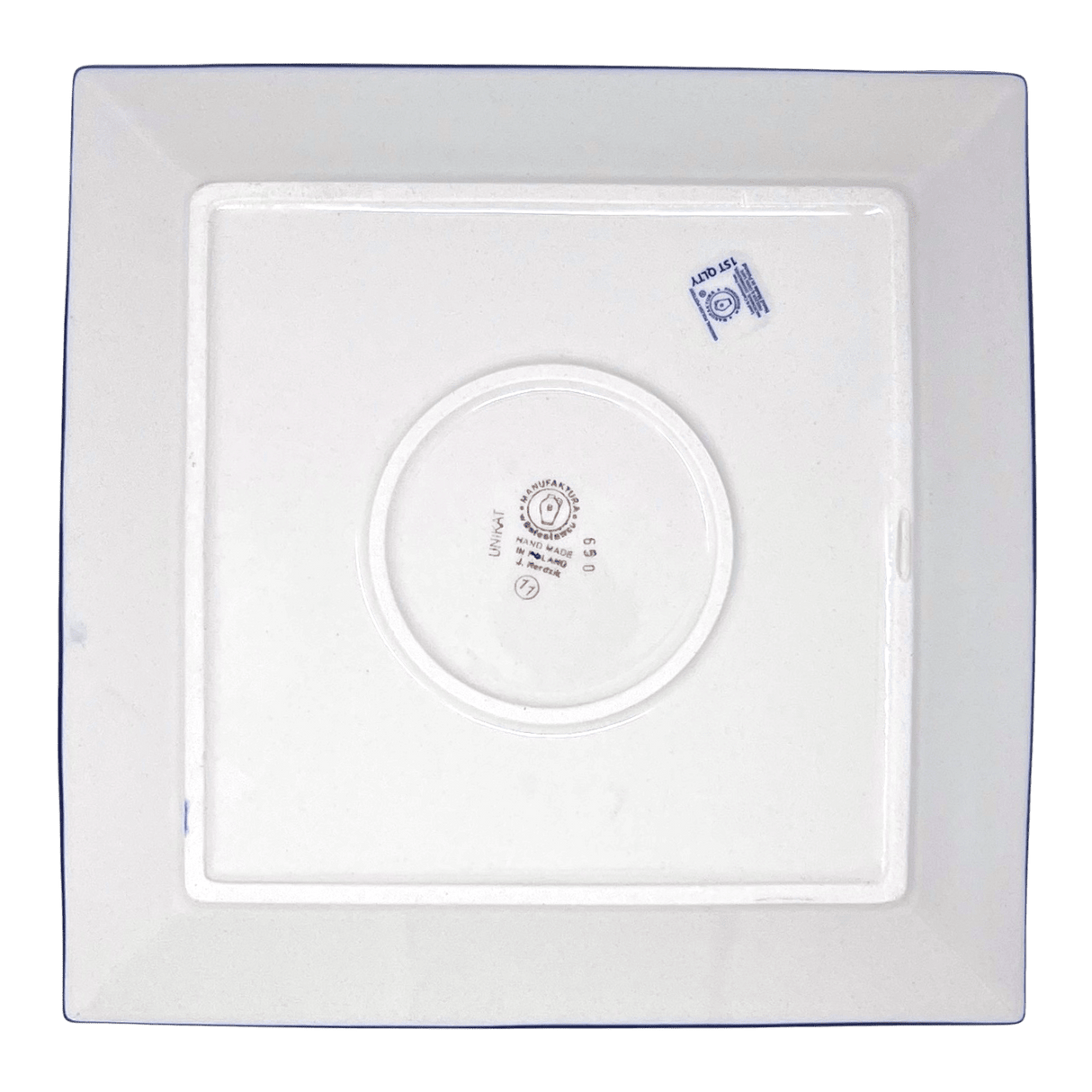 Plate, Square, Dinner, 11.25" Plate in "Ducks in a Row" by Manufaktura | T145U-P323