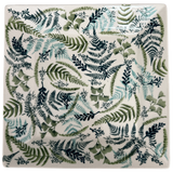 Plate, Square, Salad, 9" in "Scattered Ferns" by Manufaktura | T146S-GZ39