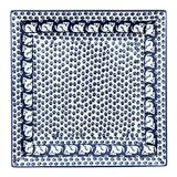 Plate, Square, Salad, 9" in "Kitty Cat Path" by Manufaktura | T146T-KOT6