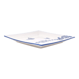 Plate, Square, Salad, 9" in "Butterfly Garden" by Manufaktura | T146T-MOT1