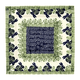 Plate, Square, Salad, 9" in "Bunny Love" by Manufaktura | T146T-P324