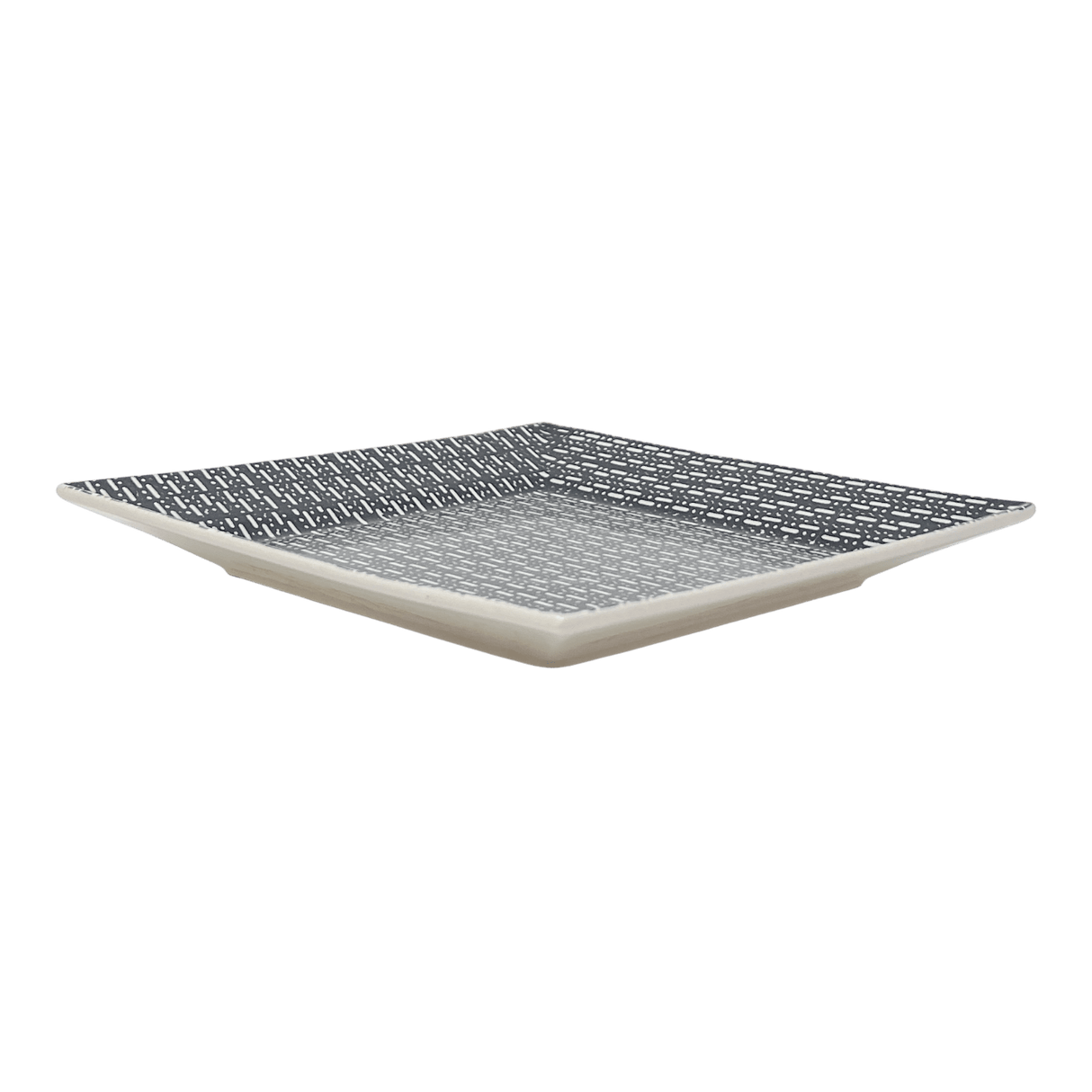 Plate, Square, Salad, 9" in "Metro" by Manufaktura | T146T-WCZM