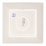Plate, Square, Salad, 9" in "Metro" by Manufaktura | T146T-WCZM