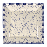 Plate, Square, Salad, 9" in "Misty Blue" by Manufaktura | T146U-61A