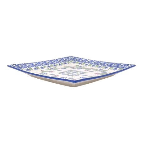 Plate, Square, Salad, 9" in "Rise & Shine" by Manufaktura | T146U-P319