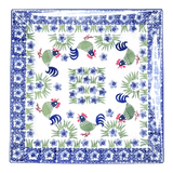 Plate, Square, Salad, 9" in "Rise & Shine" by Manufaktura | T146U-P319