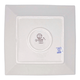 Plate, Square, Salad, 9" in "Green Peace" by Manufaktura | T146U-W56Z
