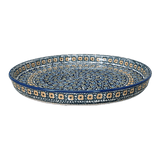 Tray, Round, 10.25" in "Olive Orchard" by Manufaktura | T153S-DZ