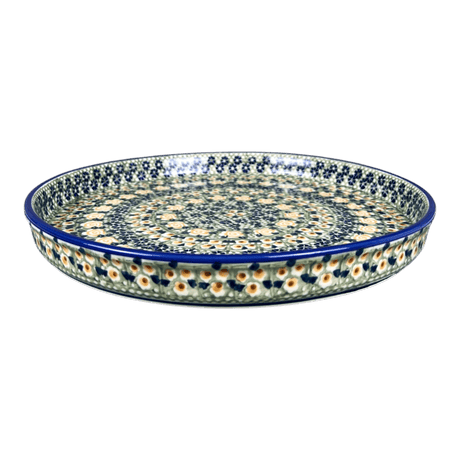 Tray, Round, 10.25" in "Perennial Garden" by Manufaktura | T153S-LM