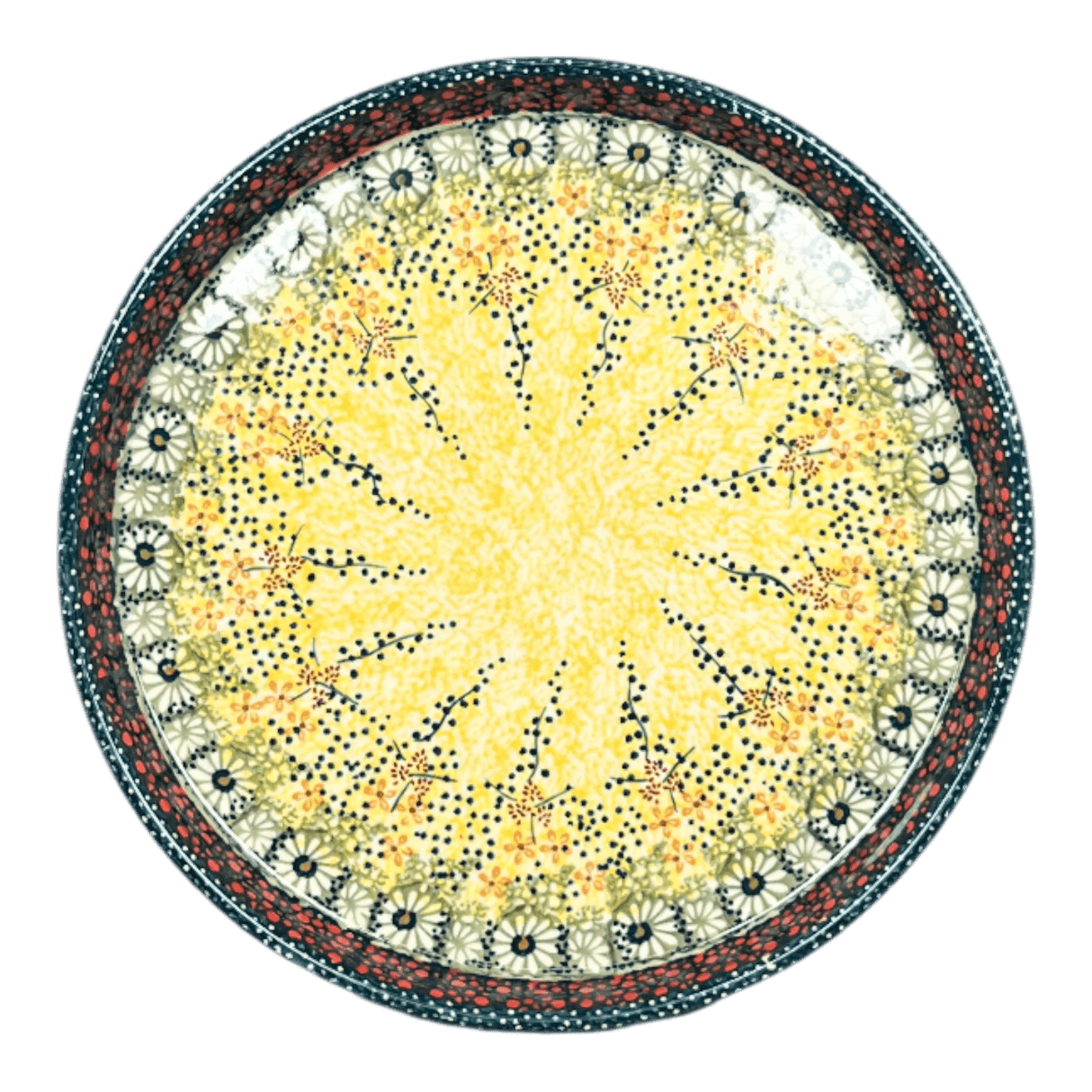 Tray, Round, 10.25" in "Sunshine Grotto" by Manufaktura | T153S-WK52