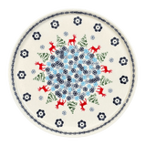 Tray, Round, 10.25" in "Reindeer Games" by Manufaktura | T153T-BL07