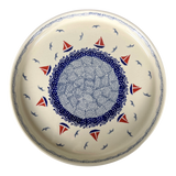 Tray, Round, 10.25" in "Smooth Seas" by Manufaktura | T153T-DPML