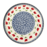 Tray, Round, 10.25" in "Poppy Garden" by Manufaktura | T153T-EJ01
