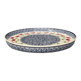 Tray, Round, 10.25" in "Poppy Garden" by Manufaktura | T153T-EJ01