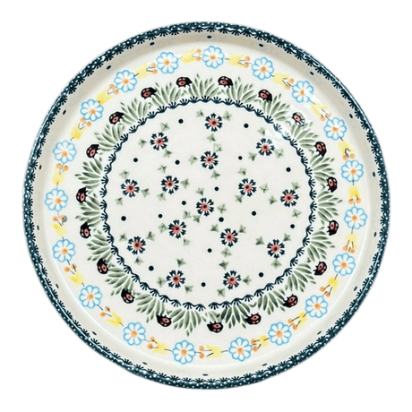 Tray, Round, 10.25" in "Lady Bugs" by Manufaktura | T153T-IF45