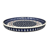 Tray, Round, 10.25" in "Holiday Cheer" by Manufaktura | T153T-NOS2