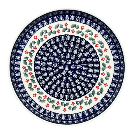 Tray, Round, 10.25" in "Holiday Cheer" by Manufaktura | T153T-NOS2