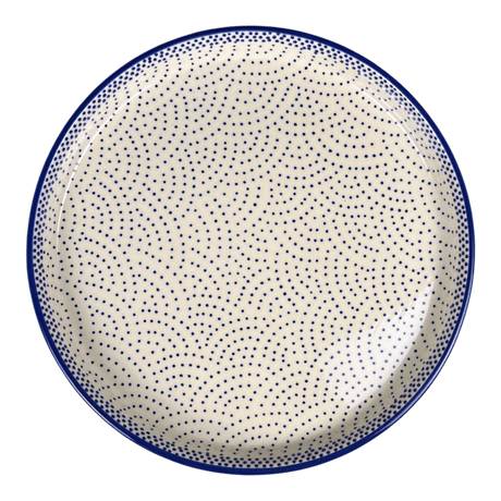 Tray, Round, 10.25" in "Misty Blue" by Manufaktura | T153U-61A