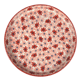 Tray, Round, 10.25" in "Scarlet Daisy" by Manufaktura | T153U-AS73