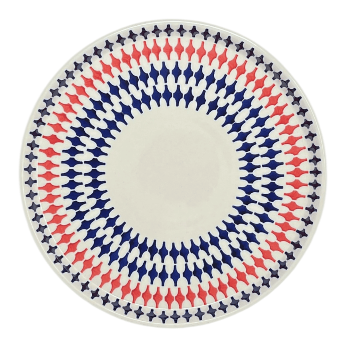 Tray, Round, 10.25" in "Shock Waves" by Manufaktura | T153U-GZ42