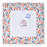 Plate, Square, Dessert, 7" in "Peach Blossoms" by Manufaktura | T158S-AS46