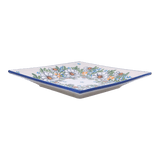 Plate, Square, Dessert, 7" in "Daisy Bouquet" by Manufaktura | T158S-TAB3