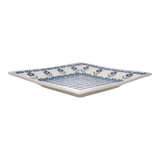 Plate, Square, Dessert, 7" in "Forget Me Not" by Manufaktura | T158T-ASS