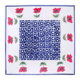 Plate, Square, Dessert, 7" in "Poppy Garden" by Manufaktura | T158T-EJ01