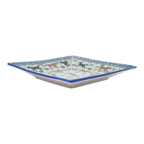 Plate, Square, Dessert, 7" in "On the Range" by Manufaktura | T158U-INK2
