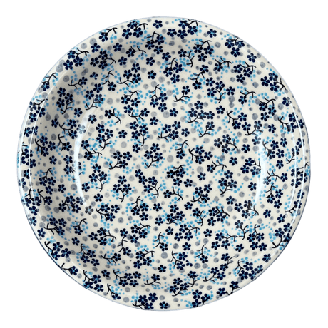 Bowl, Round, Pasta, 9.25" Bowl in "Scattered Blues" by Manufaktura | T159S-AS45