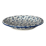 Bowl, Round, Pasta, 9.25" Bowl in "Scattered Blues" by Manufaktura | T159S-AS45