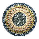 Bowl, Round, Pasta, 9.25" Bowl in "Sunny Border" by Manufaktura | T159S-JZ41