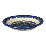 Bowl, Round, Pasta, 9.25" Bowl in "Pansies" by Manufaktura | T159S-JZB