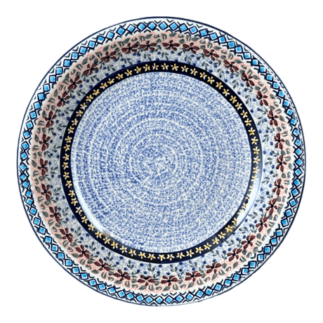 Bowl, Round, Pasta, 9.25" Bowl in "Lilac Fields" by Manufaktura | T159S-WK75