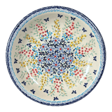 Bowl, Round, Pasta, 9.25" Bowl in "Butterfly Bounty" by Manufaktura | T159S-WK76