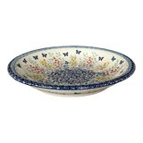Bowl, Round, Pasta, 9.25" Bowl in "Butterfly Bounty" by Manufaktura | T159S-WK76