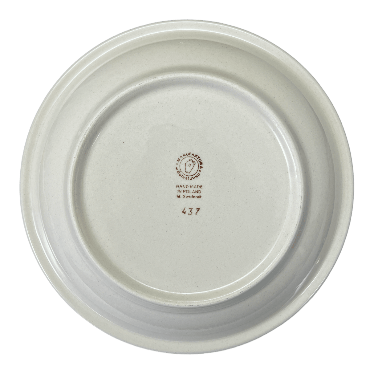 Bowl, Round, Pasta, 9.25" Bowl in "Butterfly Border" by Manufaktura | T159T-P249