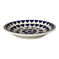 A picture of a Polish Pottery 9.25" Pasta Bowl (Whole Hearted) | T159T-SEDU as shown at PolishPotteryOutlet.com/products/9-25-pasta-bowl-whole-hearted-t159t-sedu