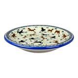 Bowl, Round, Pasta, 9.25" Bowl in "On the Range" by Manufaktura | T159U-INK2