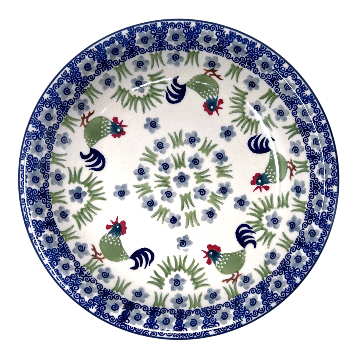 Bowl, Round, Pasta, 9.25" Bowl in "Rise & Shine" by Manufaktura | T159U-P319