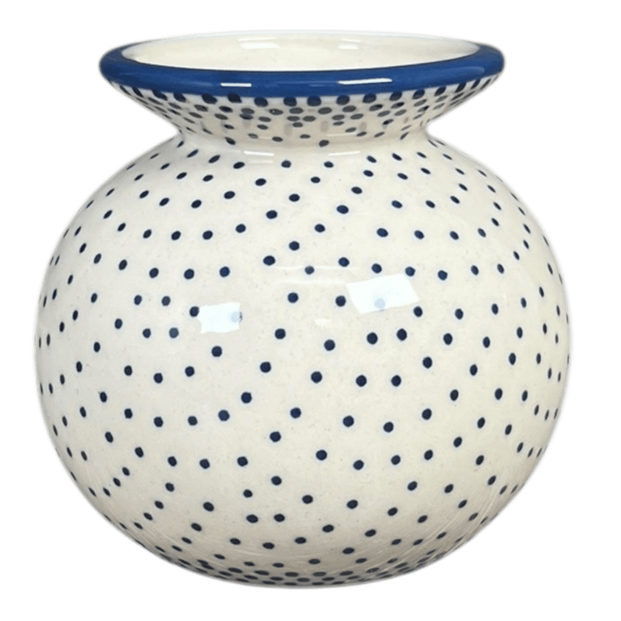 Vase, Bubble, Small 3.75" in "Misty Blue" by Manufaktura | W001U-61A