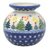 Vase, Bubble, Small 3.75" in "Festive Forest" by Manufaktura | W001U-INS6
