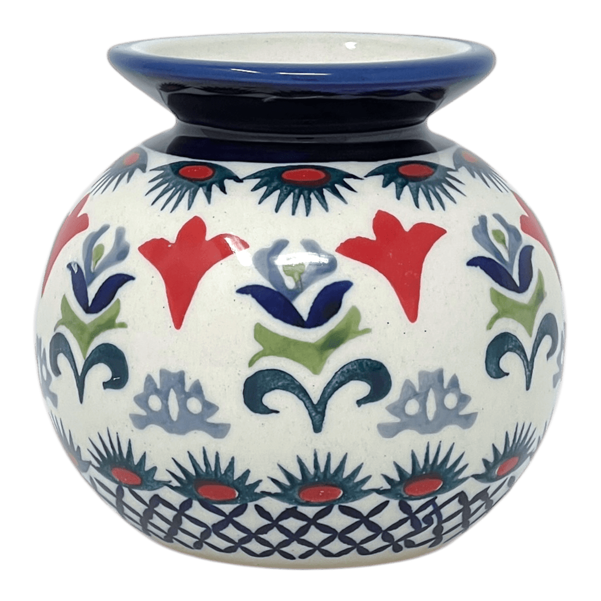 Vase, Bubble, Small 3.75" in "Scandinavian Scarlet" by Manufaktura | W001U-P295