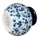 Vase, Bubble, 4.75" in "Scattered Blues" by Manufaktura | W002S-AS45