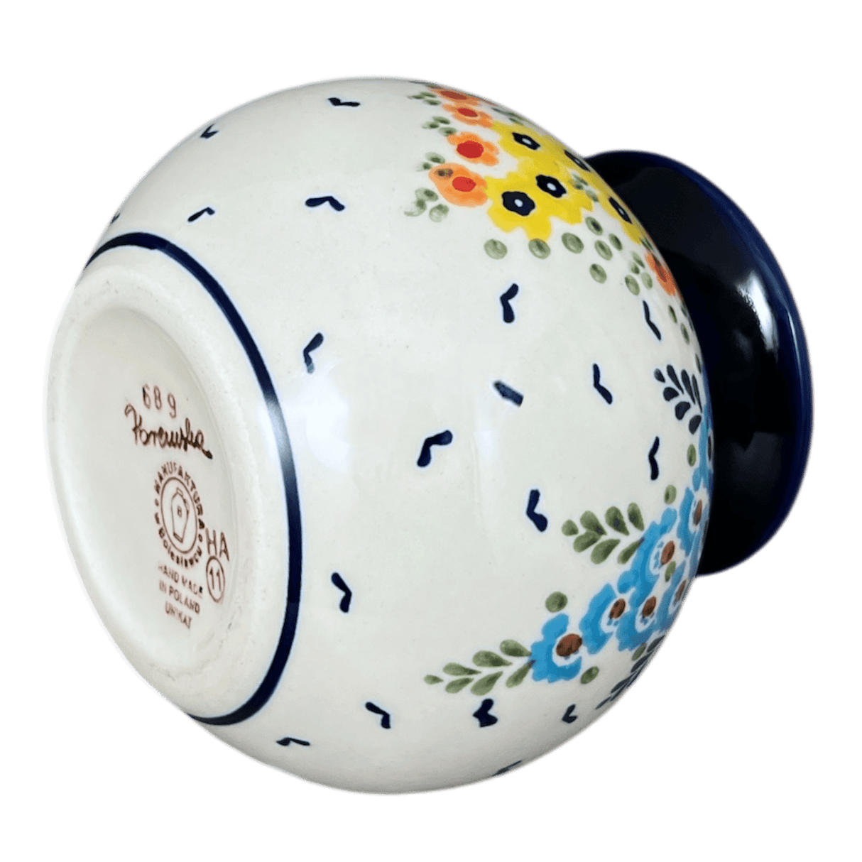Vase, Bubble, 4.75" in "Brilliant Garden" by Manufaktura | W002S-DPLW