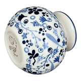Vase, Bubble, 4.75" in "Rambling Blues" by Manufaktura | W002S-GZ50