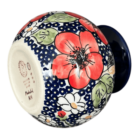 Vase, Bubble, 4.75" in "Poppies & Posies" by Manufaktura | W002S-IM02